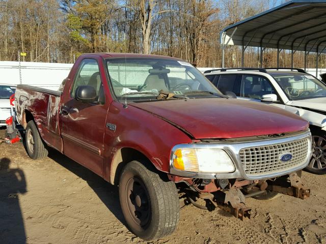 2FTRF17293CB14658 - 2003 FORD F150 RED photo 1