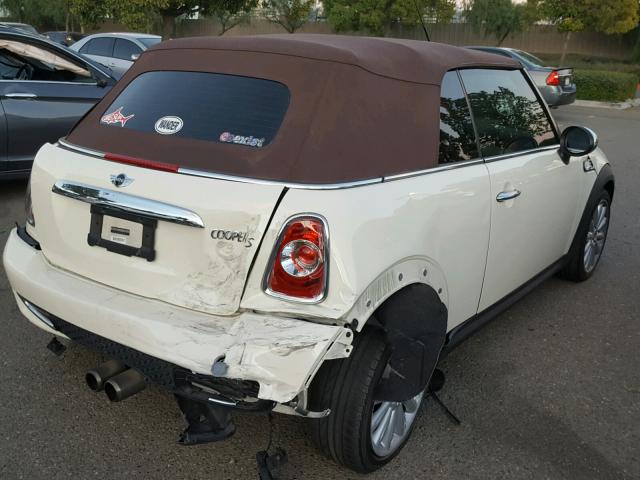 WMWZP3C55CT249986 - 2012 MINI COOPER S CREAM photo 4