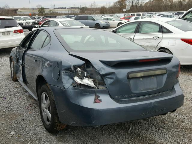 2G2WP552871142841 - 2007 PONTIAC GRAND PRIX GRAY photo 3