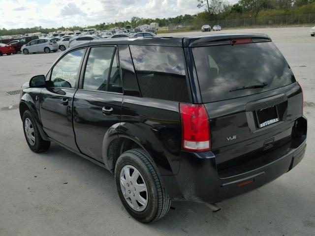 5GZCZ33D53S916750 - 2003 SATURN VUE BLACK photo 3