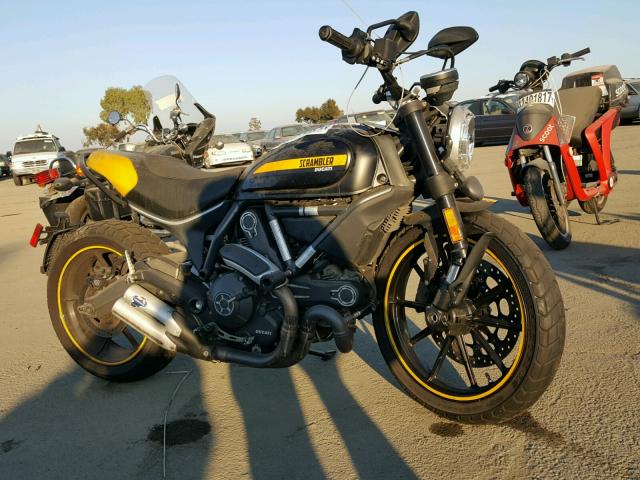 ML015ANM0GT006719 - 2016 DUCATI SCRAMBLER 黑色 照片 1