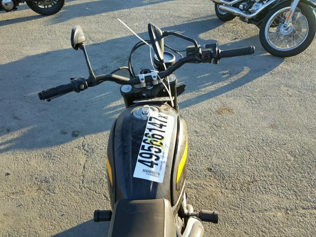 ML015ANM0GT006719 - 2016 DUCATI SCRAMBLER 黑色 照片 5