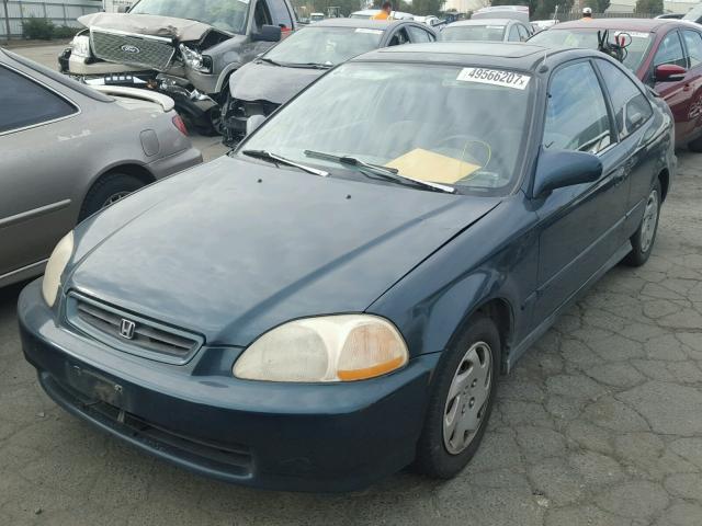 1HGEJ8146VL026886 - 1997 HONDA CIVIC EX 绿色 照片 2
