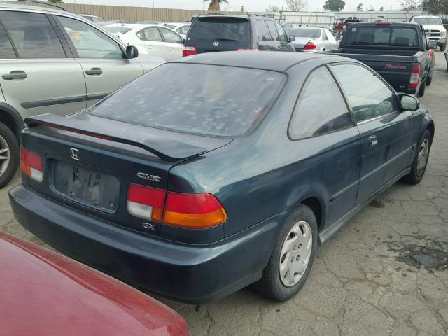 1HGEJ8146VL026886 - 1997 HONDA CIVIC EX 绿色 照片 4