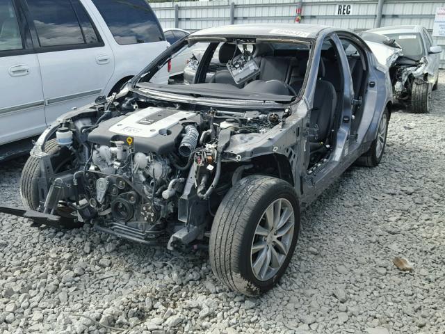 JN1BV7AP9EM686766 - 2014 INFINITI Q50 BASE Gris foto 2