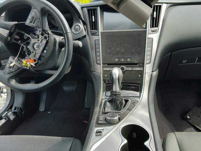 JN1BV7AP9EM686766 - 2014 INFINITI Q50 BASE Gris foto 9