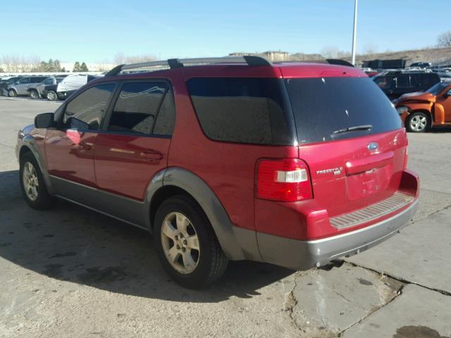 1FMDK05166GA55349 - 2006 FORD FREESTYLE MAROON photo 3