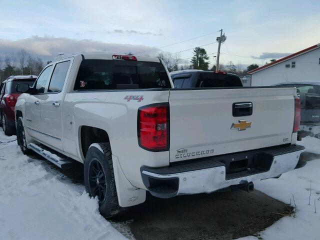 3GCUKSEC0EG462104 - 2014 CHEVROLET SILVERADO WHITE photo 3