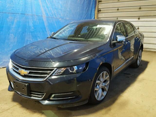 2G1145S33H9191887 - 2017 CHEVROLET IMPALA PRE ლურჯი ფოტო 2
