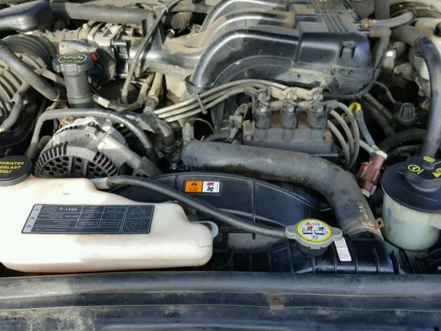 1FMEU73E17UA54013 - 2007 FORD EXPLORER X BLACK photo 7