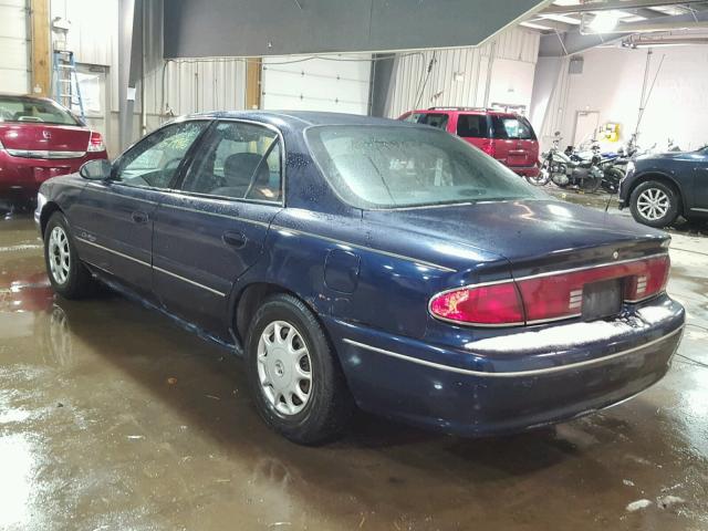 2G4WS52M4W1583022 - 1998 BUICK CENTURY CU BLUE photo 3