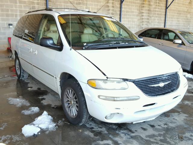 1C4GP54L6YB550976 - 2000 CHRYSLER TOWN & COU WHITE photo 1