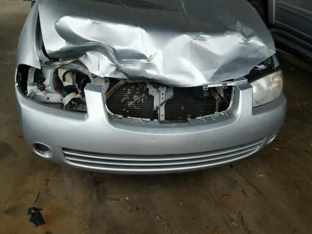 3N1CB51D54L839269 - 2004 NISSAN SENTRA 1.8 SILVER photo 9