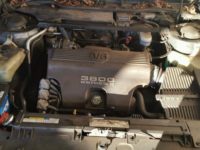 1G4HP52K5VH490286 - 1997 BUICK LESABRE CU GREEN photo 7