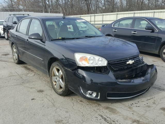 1G1ZU53876F242180 - 2006 CHEVROLET MALIBU LTZ BLACK photo 1