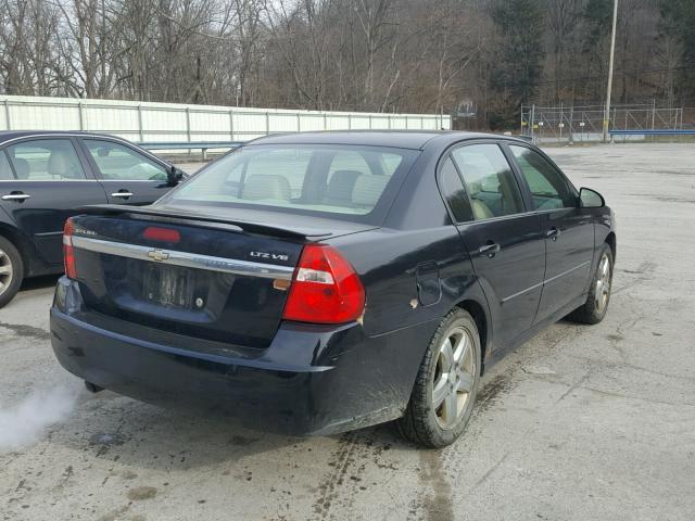 1G1ZU53876F242180 - 2006 CHEVROLET MALIBU LTZ BLACK photo 4