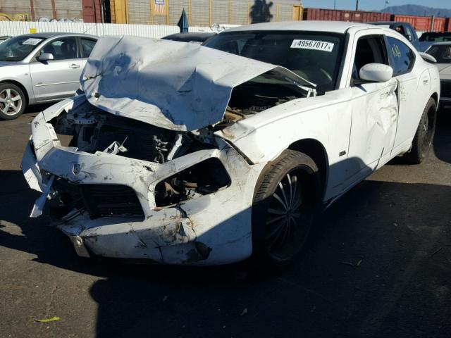 2B3CA3CV4AH256451 - 2010 DODGE CHARGER SX WHITE photo 2