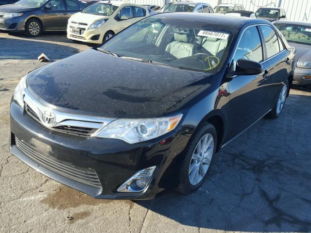 4T4BF1FK5CR245963 - 2012 TOYOTA CAMRY BASE BLACK photo 2