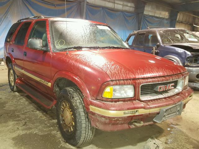 1GKDT13W7V2523384 - 1997 GMC JIMMY RED photo 1