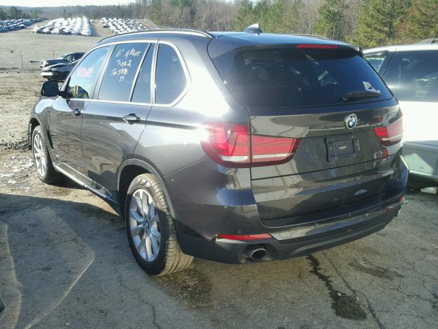5UXKR0C56G0P21616 - 2016 BMW X5 XDRIVE3 GRAY photo 3