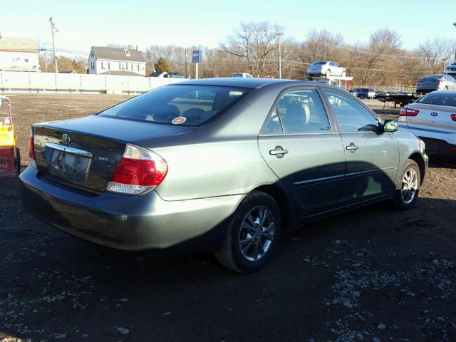 4T1BE30K25U417855 - 2005 TOYOTA CAMRY LE GREEN photo 4