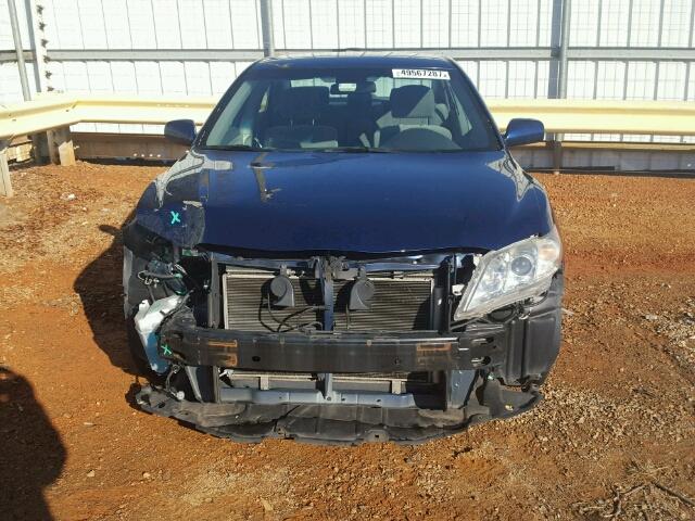 4T1BE46K89U319111 - 2009 TOYOTA CAMRY BASE BLUE photo 9