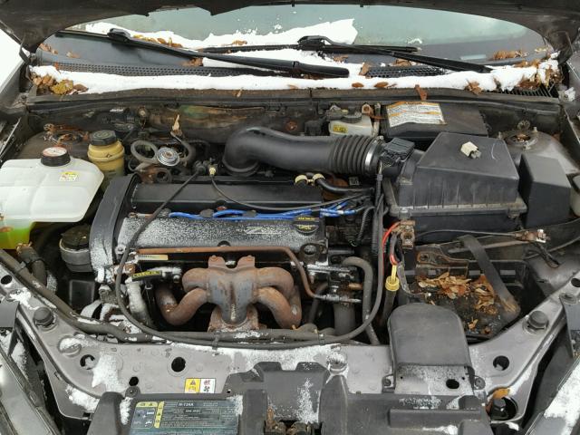 3FAFP31351R238692 - 2001 FORD FOCUS ZX3 GRAY photo 7