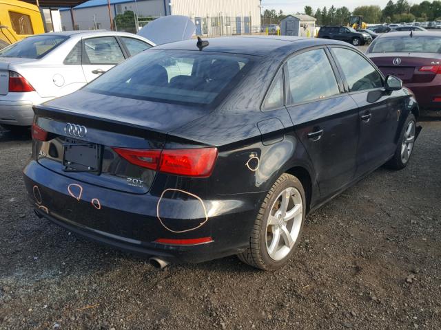 WAUBFGFF0F1115001 - 2015 AUDI A3 BLACK photo 4