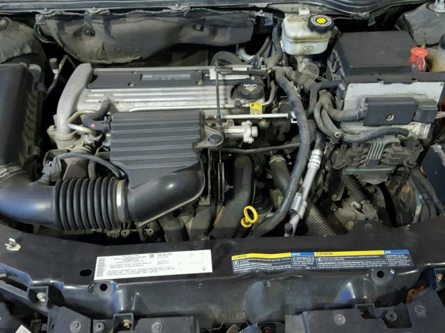 1G8AJ52F54Z184850 - 2004 SATURN ION LEVEL SILVER photo 7