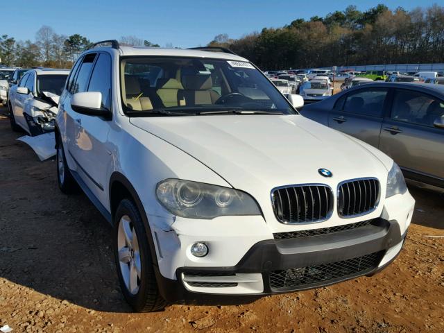 5UXFE43538L002859 - 2008 BMW X5 3.0I WHITE photo 1