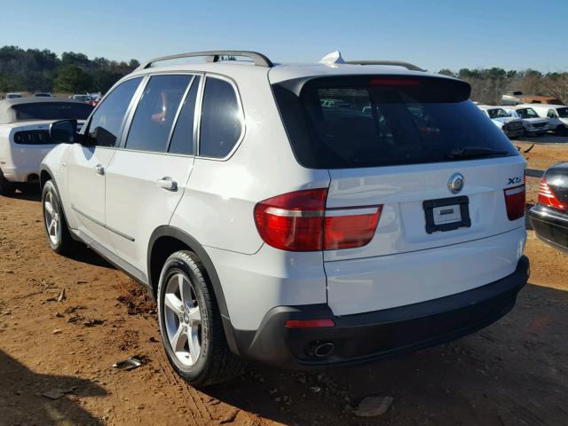 5UXFE43538L002859 - 2008 BMW X5 3.0I WHITE photo 3