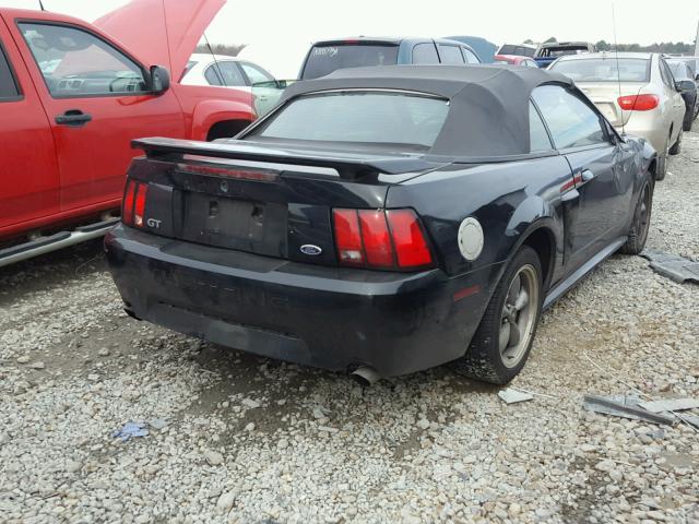 1FAFP45XX2F157690 - 2002 FORD MUSTANG GT BLACK photo 4