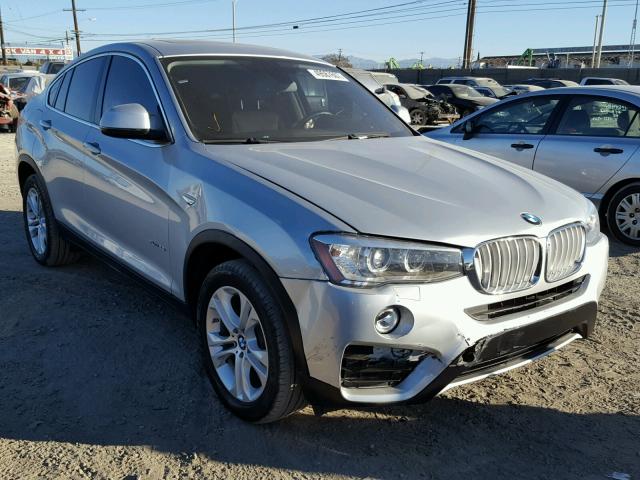 5UXXW3C55F0M89055 - 2015 BMW X4 XDRIVE2 SILVER photo 1