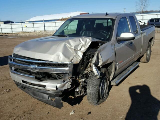 1GCFK19Y37Z567747 - 2007 CHEVROLET SILVERADO BEIGE photo 2