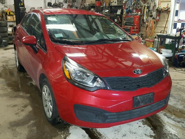 KNADM4A35D6274221 - 2013 KIA RIO LX Կարմիր լուսանկար 1