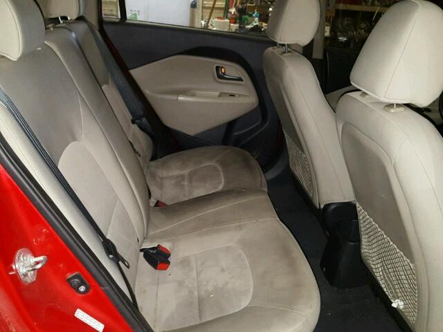 KNADM4A35D6274221 - 2013 KIA RIO LX Կարմիր լուսանկար 6