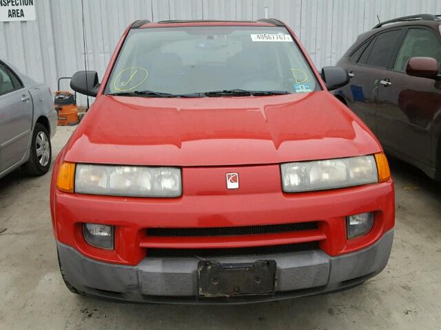 5GZCZ63B23S808683 - 2003 SATURN VUE RED photo 9