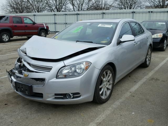 1G1ZG5E71CF253831 - 2012 CHEVROLET MALIBU LTZ SILVER photo 2