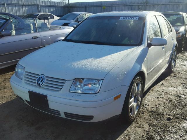 3VWSE69M73M082715 - 2003 VOLKSWAGEN JETTA GLS WHITE photo 2