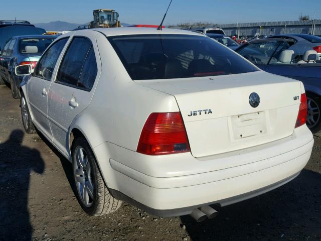 3VWSE69M73M082715 - 2003 VOLKSWAGEN JETTA GLS WHITE photo 3