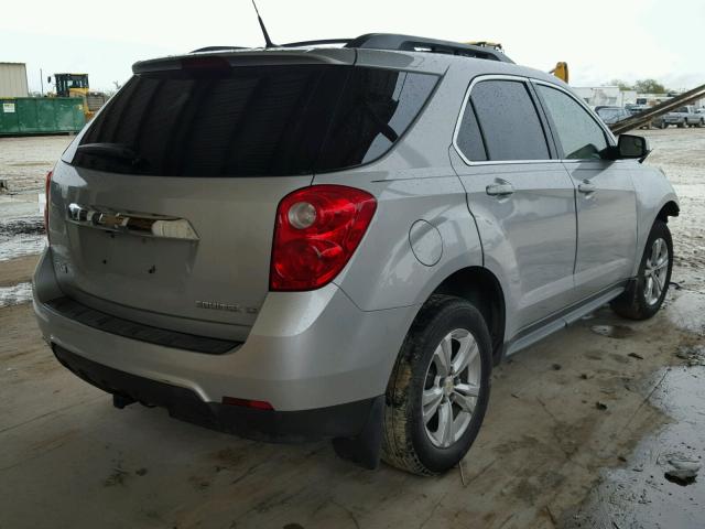 2GNALDEK8C6365056 - 2012 CHEVROLET EQUINOX LT SILVER photo 4