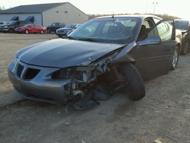 2G2WS522051194447 - 2005 PONTIAC GRAND PRIX GRAY photo 2