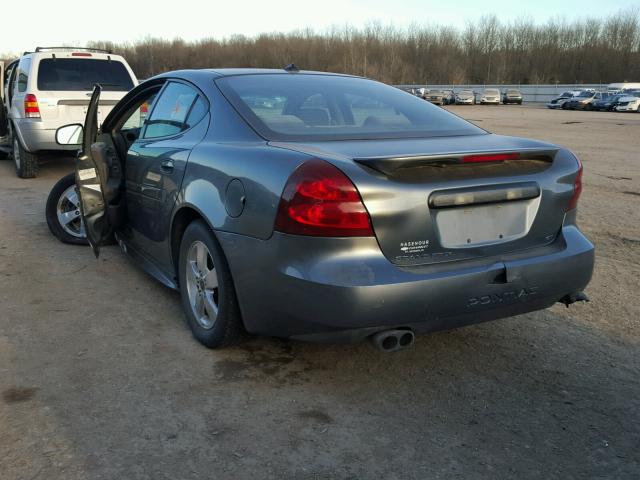 2G2WS522051194447 - 2005 PONTIAC GRAND PRIX ნაცრისფერი ფოტო 3