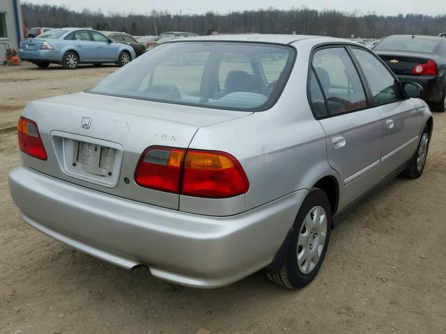 2HGEJ6615YH578660 - 2000 HONDA CIVIC BASE 银色 照片 4