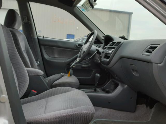 2HGEJ6615YH578660 - 2000 HONDA CIVIC BASE 银色 照片 5