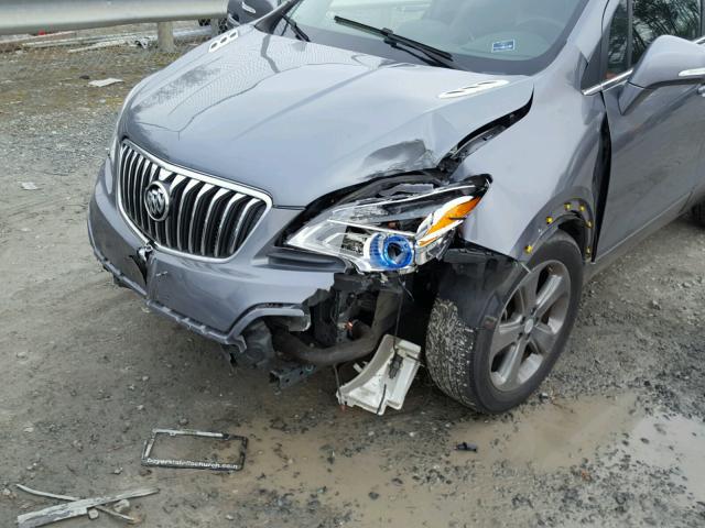 KL4CJFSB2EB526440 - 2014 BUICK ENCORE CON GRAY photo 9