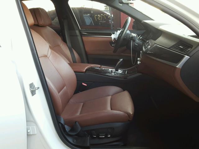 WBAFR7C51CC810236 - 2012 BMW 535 I WHITE photo 5