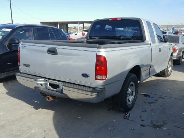 1FTRX17212NA64635 - 2002 FORD F150 SILVER photo 4