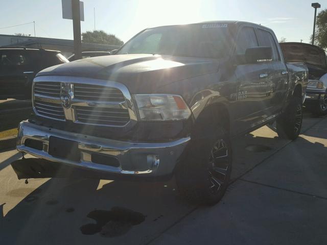 1C6RR7LT6ES283891 - 2014 RAM 1500 SLT GRAY photo 2