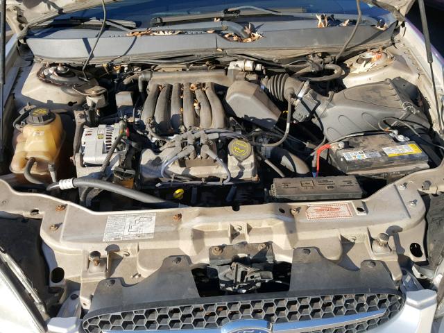 1FAFP53U93G227335 - 2003 FORD TAURUS SE SILVER photo 7